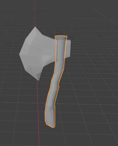 Low-Poly Axe