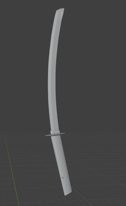 Low-Poly Katana